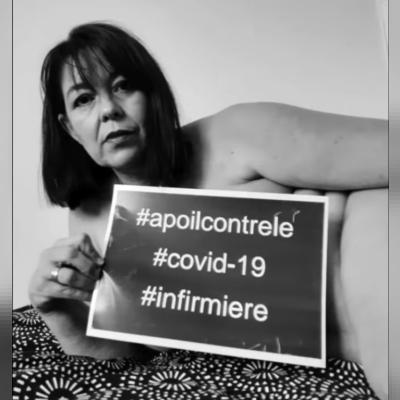 infirmières nues contre le covid