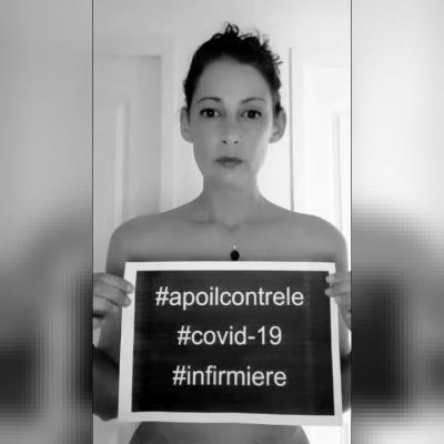 infirmières nues contre le covid