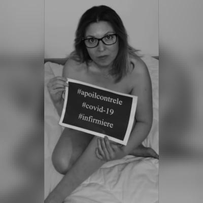 infirmières nues contre le covid