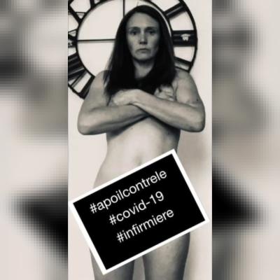 infirmières nues contre le covid