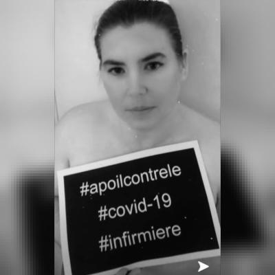 infirmières nues contre le covid