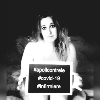 infirmières nues contre le covid