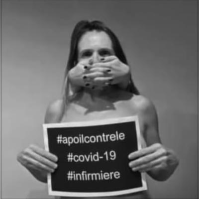 infirmières nues contre le covid