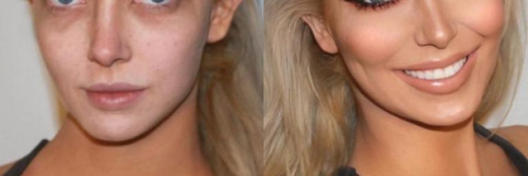 Non reconnue par son smartphone après s'être démaquillée